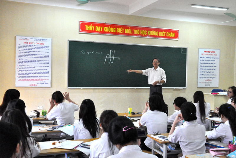 Thầy giáo Nguyễn Văn Cơ Một trong những ngôi sao sáng trong làng Đại số Việt Nam - THPT Trí Đức