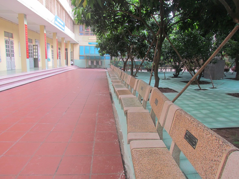 Cơ sở vật chất trường THPT Dân lập Trí Đức, quận Nam Từ Liêm, Hà Nội (Ảnh: website nhà trường)