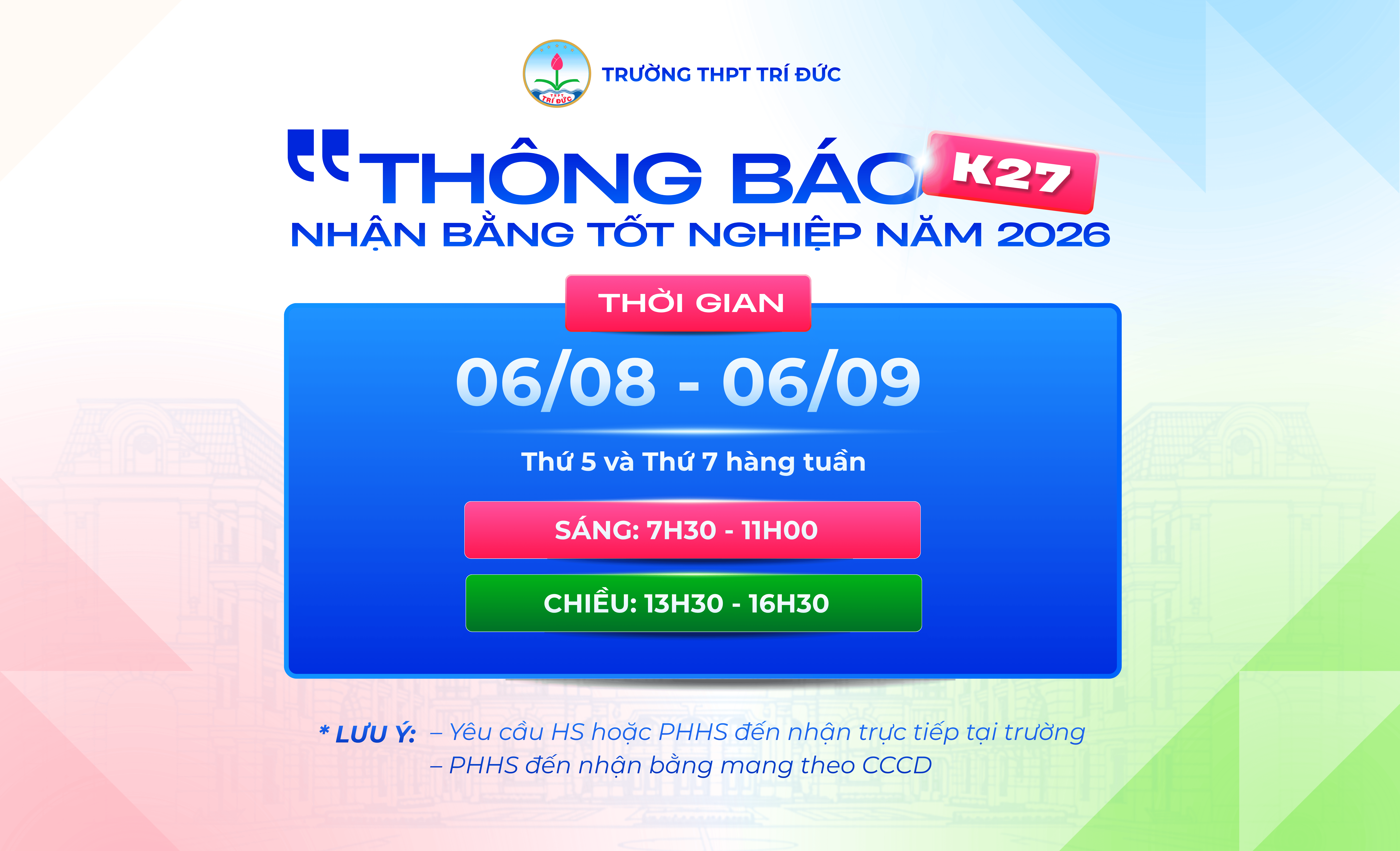 Thông báo K27